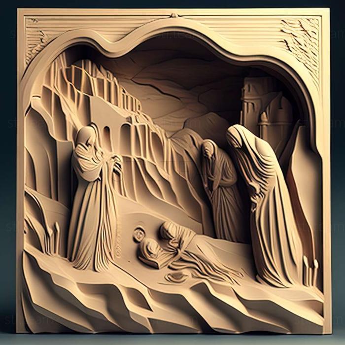 3D модель Гра Мертве море (STL)